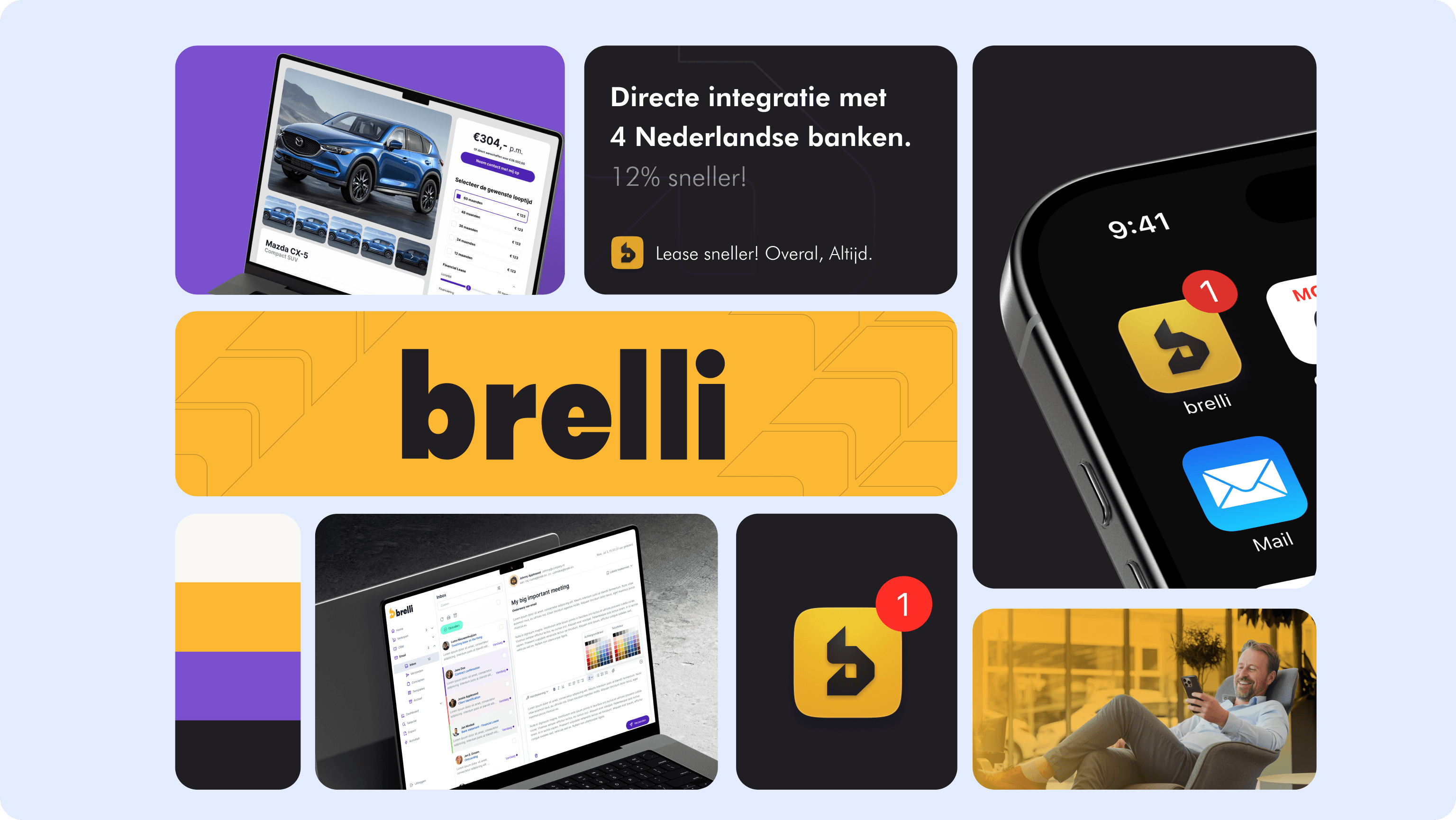 Brand Identity Bento