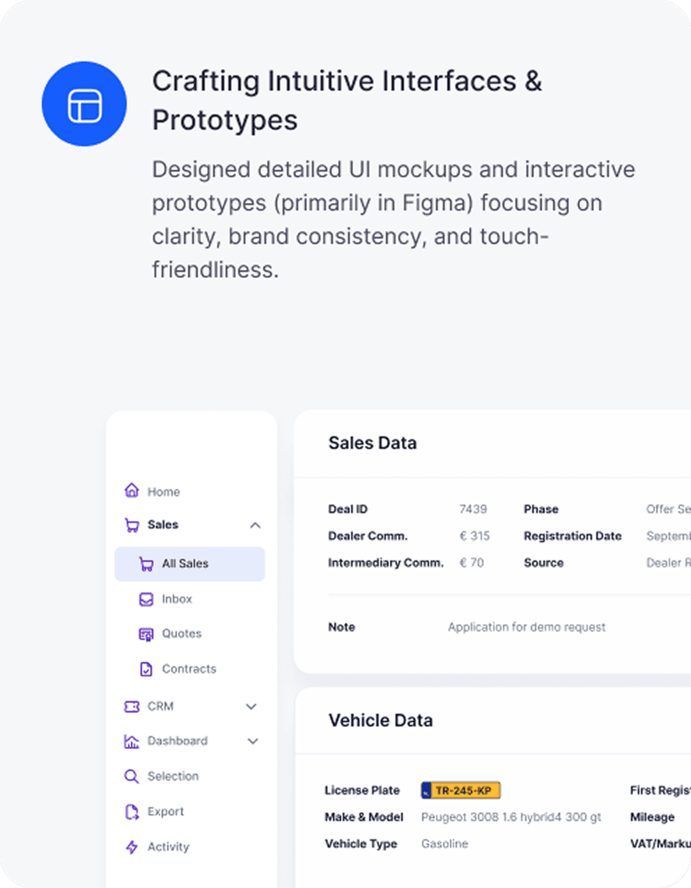 Crafting Intuitive Interfaces & Prototypes